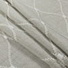 Flint Classical Rayon Embroidered Linen - Folded | Mood Fabrics